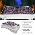 thumbnail image 3 of Yiaed Flower Print Car Windshield Sunshade Front Auto Car Front Window Sun Shade Foldable Sun Visor Shield Cover Auto Accessories for Sedan SUV Truck-Small, 3 of 5