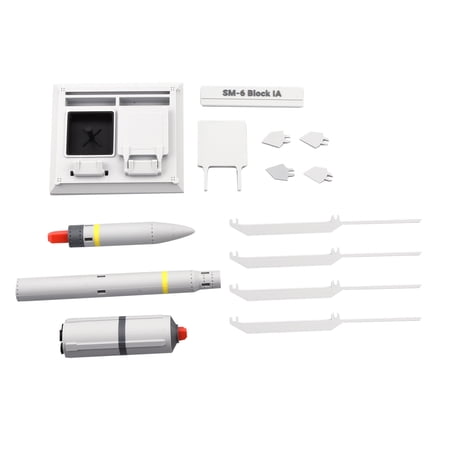 GUYUTING United States Navy Standard Missile-6 SM-6 Model 1:18 Scale 16.1in Shipborne Air Defense Replica Display Stand