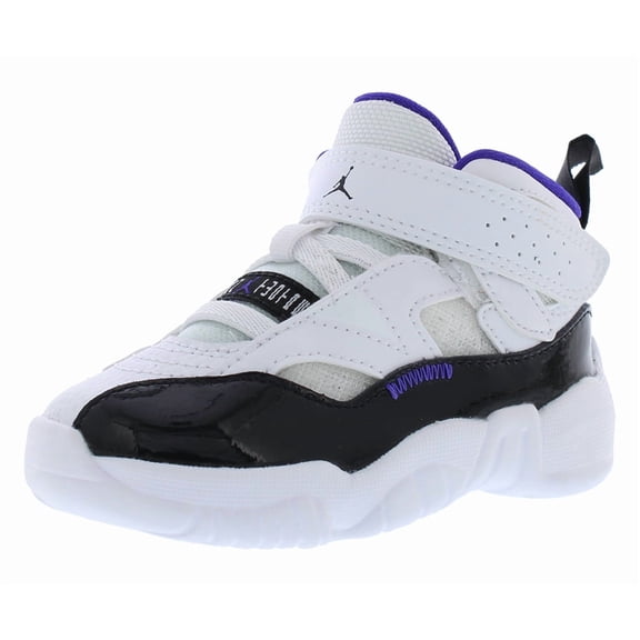 Nike Jordan Jumpman Two Trey Infant Infant/Toddler Shoes Size 10, Color: White/Dark Concord/Black