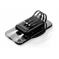 thumbnail image 3 of Mini Power Bank Genérico PB10000 Portátil Negro 10000mAh con Cables y Linterna, 3 of 5