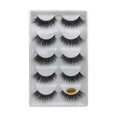 thumbnail image 1 of MEISHENJIE 3/5/10 pares de pestañas de visón 3D pestañas naturales pestañas postizas dramáticas Faux Cils maquillaje extensión de pestañas postizas maquiagem Tan Jianjun unisex, 1 of 2
