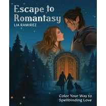Escape to Romantasy: Color Your Way to Spellbinding Love, (Paperback)