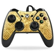 MightySkins PREXBONCO-Gold Tiles Skin for PowerA Pro Ex XBox One Controller Case Wrap Cover Sticker - Yeah Mon