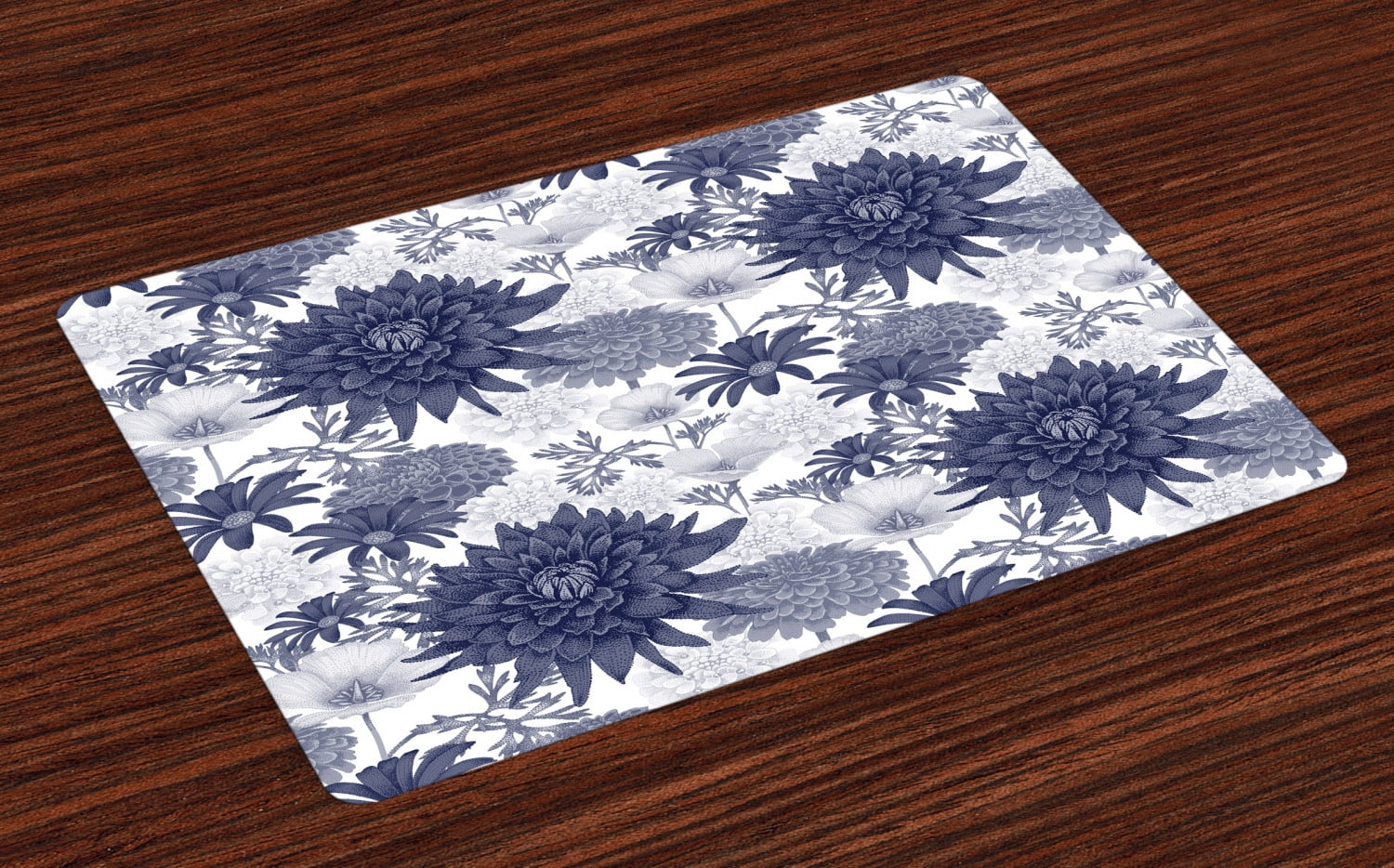 Ambesonne Vintage Place Mats Set of 4, Dotted Digital Paint, Standard ...
