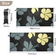 thumbnail image 4 of DreamtimesYellow and Blue Flowers Microfiber Quick Drying Beach Towel with a Carrying Bag Absorbent and Sand Free Towel for Kids Teens Adults Travel Gym Camping Pool Yoga Outdoor and Picnic, 4 of 7