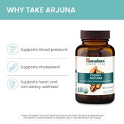 Himalaya Organic Arjuna, Heart Support Supplement with Arjuna Extract, 60 Caplets