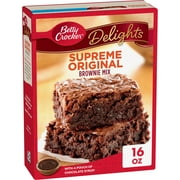 Betty Crocker Delights Supreme Original Brownie Mix, 16 oz.