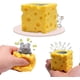 thumbnail image 1 of Cheese Toy Squeeze Cheese Rat Stress Ball Mice In Cheese Toy Anxiety Relief Sensory Toy Squish Mouse Toys, 1 of 5