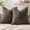 E, variant on Velvet Pillow Cover Solid Color Decorative Cushion for Sofa Chair Bedroom Study Living Room