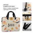 thumbnail image 4 of FORMRS 16" Laptop Bag Carrying Sleeve Case with Handle Travel Shoulder Briefcase, Halloween Cute Pumpkins, 4 of 8