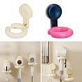 thumbnail image 3 of Space Saving Wall Mounted Suction Cup Hair Dryer Organizer Bathroom Accessory, 3 of 16