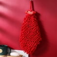 thumbnail image 2 of Piwvid Soft Hand Towel, New Year's Red Creative Kitchen Thickened Towel Quick Dry Hanging Wash Towel Kitchen Accessories for Bathroom Kitchen, 2 of 6