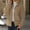 Beige, variant on Women Fleece Lightweight Short Jacket Hooded Spring Fall Transitional Fashion Cute Thin Coat