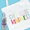 thumbnail image 5 of (3 pack) Tulip Puff Fabric Paint, Silver Glitter, 4 fl oz, Liquid Gel, 5 of 11