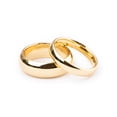 thumbnail image 1 of Anillos Argollas de Matrimonio Talla 9 Chapa de Oro 18k Ametrinaa MPAC0001-9, 1 of 6