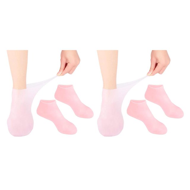 Qarigey Calcetines de gel de silicona Protección de los calcetines del dedo del pie Protector para el cuidado de los pies Type7