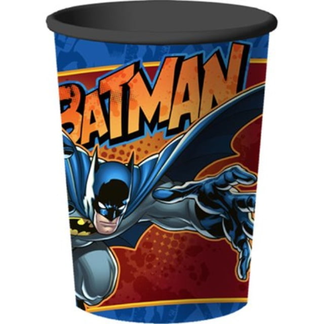 hallmark batman heroes and villains 16 oz. plastic cup