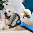 thumbnail image 3 of FACEGA Cat Brush for Shedding,Efficient De-Shedding Brush Dog Brush,Comfortable Grooming Tool Dog Grooming Supplies,Blue, 3 of 3