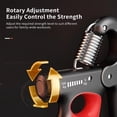 thumbnail image 3 of Entrenador de fuerza Hand Grip Strengthener Hiyoga Grip, gris, 3 of 7