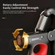 thumbnail image 3 of Entrenador de fuerza Hand Grip Strengthener Hiyoga Grip, gris, 3 of 7