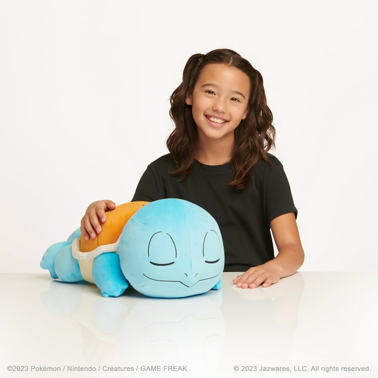 Pokemon Squirtle Sleeping Plush - 18-Inch Premium Plush in