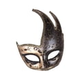 thumbnail image 1 of Máscara de , máscara de baile de graduación, máscara para festivales, suministros para fiestas de carnaval para mujeres Negro, 1 of 8