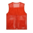 thumbnail image 4 of Hot days, bold styles YLSDY Mens Breathable Mesh Vest Jacket Summer Casual Lightweight Cycling Travel Zip Up Vests Outdoor Fishing Work Waistcoat Orange XXXXL, 4 of 8