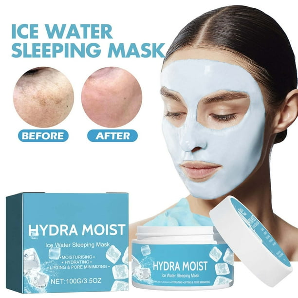 Fiudx Mascarilla Hidratante, Crema de Noche Nutritiva Profunda, Fórmula Biológica Que Limpia Los Poros, Reparación Nocturna para Unificar El Tono, Todo Tipo de Piel, Cuidado Relajante y Calmante, Fra
