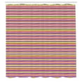 thumbnail image 3 of Ambesonne Abstract Shower Curtain, Colorful Straight Stripes, 69"Wx70"L, Multicolor, 3 of 5