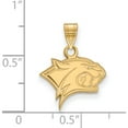 thumbnail image 2 of 10K Yellow Gold 10Ky Logoart University Of New Hampshire Small Pendant (18 X 15) Made In United States 1y008unh, 2 of 5
