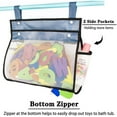 thumbnail image 4 of Sac de Plage en Filet pour Jouets Enfants Sac de Plage Pliable Léger pour Famille Piscine Courses Rangement Filet Sac Jouets Liquidation, 4 of 8
