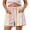 *026-Orange, variant on Cutuoiiu Womens Casual Shorts Elastic Waist Drawstring Shorts Pants with Pockets for Summer Beach Vacation, Daily Wear
