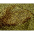 thumbnail image 4 of oneOone Silk Tabby Fabric Leaves & Floral Block Printed Craft Fabric BTY 42 Inch Wide, 4 of 4