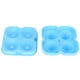 thumbnail image 1 of Molde para hacer hielo, molde para hielo de 4 rejillas, bandeja para cubitos de hielo reutilizable, accesorio para barra elaborado por expertos, 1 of 8
