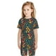 thumbnail image 5 of Balery Mushrooms And Flowers Conjunto de Pijama Infantil de Manga Corta con Estampado – Ropa de Dormir de Algodón Suave-3X-Large, 5 of 5