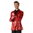 thumbnail image 3 of Suitmeister Blazer Rouge à Sequins pour Hommes, 3 of 5
