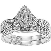 Love Magic 1/3CTW 14kt White Gold Diamond Bridal Set