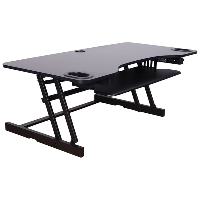 Rocelco ADRB45 Rehausseur de Bureau Réglable en Hauteur (Noir)