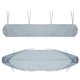 thumbnail image 2 of Toldo de patio impermeable refugio de invierno para jardín al aire libre toldo de patio protector solar a prueba de polvo gris 5m ER, 2 of 5