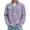 Purple, variant on Mens Hoodies Solid Corduroy Striped Half-Zip Pullover Hoodie Ribbed Regular Fit Casual Office Daily Commute Minimalist Trendy Hoodies