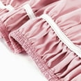 thumbnail image 4 of PiccoCasa Bed Skirt Polyester Elastic Wrap Around Dust Ruffle, Queen Pink, 4 of 7