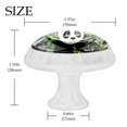 thumbnail image 4 of 4 Pcs Panda Knobs for Kitchen Cabinet Cupboard Dresser Bookcase Drawer Pulls Handles Round Home Decor, 4 of 8
