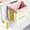 Yellow, variant on JZCHUNTOY Portable Foldable Kitchen Trash Can, Food Grade BPA Free Collapsible Waste Bin, Space Saving Leak Proof Garbage Container, 1 Piece for Kitchen Camping RV Road Trips