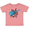 thumbnail image 3 of Inktastic Rock and Roll Lives with Blue Guitar Boys or Girls Baby T-Shirt, 3 of 5