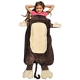 thumbnail image 2 of Catalonia Snuggie Tails Baby Blanket, Warm Fleece Blanket, Super Soft Plush Blanket for Children, Teen Boys and Girls, Monkey, 2 of 6