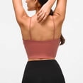 thumbnail image 4 of PEASKJP Plus Size Sports Bras for Women High Impact Sports Bras for Women Large Bust Strapless Bra Plus Size, Watermelon Red L, 4 of 5