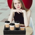 thumbnail image 2 of MasteelfCA Coffee Packing Holder Pearl Tea Takeout Tray Coffee Cup Holder, 2 of 9