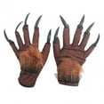 thumbnail image 3 of Guantes de Halloween Jinwen Guantes de lobo de Halloween, 3 of 8