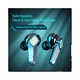 thumbnail image 5 of Audífonos Bluetooth BMANI Inalámbricos Auricular In-ear Gamer Aspecto Mecánico Earphone K68 Con Luz LED Negro, 5 of 5