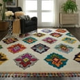thumbnail image 6 of Nourison Moroccan Casbah Bohemian Ivory/Multicolor 8'10" x 12' Area Rug, (9x12), 6 of 8